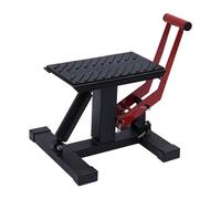 ARBGO Motorrad Hubständer, Motorrad Dirt Bike Stand Lift, Jack Hebetisch Höhenverstellbarer Hebeständer Stahl Motorrad ATV Wide Deck Scherenhebebühne