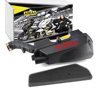 Area1 Ersatz Luftfilter/-kasten GY6 50ccm China 4T 10 Zoll kompatibel mit Lingtian Vanguard Tauris TNTMotor Rivero Neco Luxxon JMSTAR JINLUN EUROCKA Lance