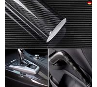 Arespark 6D Carbon Folie,Schwarz Autofolie 150 X 30cm,Selbstklebend Autofolie