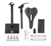 Areyourshop Faltbarer Elektroroller Sitz Verstellbarer Skateboard Sattel für NINEBOT G30 MAX Gemeinsam,Elektroroller Sitzsattel Sitz Ersatzzubehör