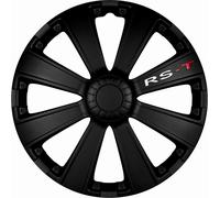 4 x Radkappen RST BLACK 13" Zoll Schwarz um 13 Zoll RS -T Schwarz Radzierblenden