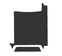 ARIBA Gastraum-matte passend für VW T6 California Coast/Ocean Premium Velours