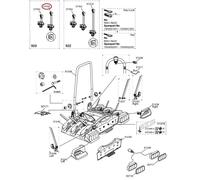 Ersatzteil - langer Haltearm Thule EuroWay G1 944 - 51166