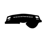 Armaturenbrett Abdeckung Auto Dashboard Vermeiden Licht Abdeckung Anti-Uv Nicht-Slip Matte Instrument Panel Teppiche Für Peugeot Für 308 2007-2013 Armaturenbrett Matte (Farbe : Black Side, Größe :