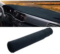 Armaturenbrett Abdeckung Matte Für VW Für T-ROC Für TROC 2018 2019 2020 2021 2022 2023 Auto-Armaturenbrett-Abdeckung Sonnenschutzmatten Vermeiden Sie Lichtpad(B Black LHD)