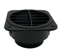 Armaturenbrett Lüftungsschlitz Vorne Für Webasto Eberspächer LKW PKW Bus 42 Mm 60 Mm 75 Mm 90 Mm Warmluft-Standheizung Diesel PKW-Luftauslass Drehbar(75mm Square)