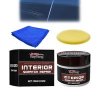 Armaturenbrett Reparatursetkommt,Kratzer Entferner Auto,Armaturenbrett Car Scratch Remover,Autolack Kratzer Entferner Mit Schwamm Und Autoreinigungstuch,Effiziente Reparatur Von Kratzern