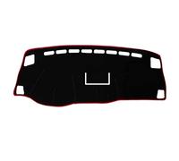 Armaturenbrett Teppich Auto Innere Dashboard Abdeckung Dash Matte Teppich Kissen Sonnenschutz Dash Board Pad Für Suzuki Für Liana 2011 2012 2013 Mit Uhr LHD RHD Dashboard Cover(Linkslenker)