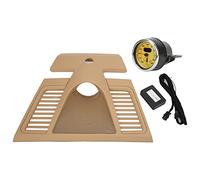 Armaturenbrett-Uhr-Abdeckung, Obere Armaturenbrett-Uhr-Abdeckung Instrumententafel-Verkleidung 970 552 151 01 6W0 Ersatz für 2010-2016(Gelbe Stoppuhr)