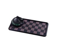 Armaturenbrettmatte - mit auswaschbarer Parkplatznummern-Abdeckung | Armaturenbrett-Ablage für Auto-Zubehör | geeignet für Wohnmobil, SUV, Limousine, Innendekoration, Sonnenbrille, Schlüssel, Geräte