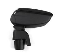 Armlehne Mittelarmlehne Mittelkonsole für VW Polo 2009-2014 PU-Leder ABS Schwarz