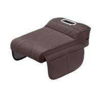 Armlehnen Polster Auto Für BYD Für Song Plus Für DMI Auto Armlehne Box Erhöhung Pad Auto Armlehne Tissue Car Armrest Box Pad(Coffee Brown)