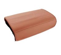 Armlehnen Polster Auto Für BYD Leopard 7 Für Titanium 7 2025 2026 Auto Armlehne Box Pad Leder Höhe Erhöhung Mit Lagerung Tasche Car Armrest Box Pad(Orange A)
