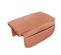 Armlehnen Polster Auto Für BYD Leopard 7 Für Titanium 7 2025 2026 Auto Armlehne Box Pad Leder Höhe Erhöhung Mit Lagerung Tasche Car Armrest Box Pad(Orange B)