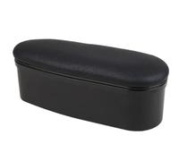 Armlehnen Polster Auto Lagerung Funktionale Armlehnen Autotür Leder Auto Innenteile Arm Ellenbogen Unterstützung Erhöhung Pad Armlehnenkissen Schutz(Black)