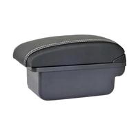 Armlehnenbox Fürs Auto Armlehnen-Aufbewahrungsbox Für Dacia Für Logan 2 Für Dokker Innenraum-Nachrüstzubehör(C3 Black white NO USB)