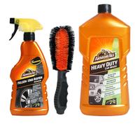 Armor All Set Felgen-Reiniger + Bürste + Auto-Shampoo Wäsche Reinigung Reiniger
