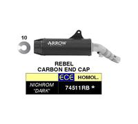 ARROW REBEL Honda CMX 1100 Rebel - Edelstahl für CMX1100 Rebel SC83 EURO5