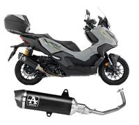 Arrow URBAN Aluminium Dark Komplett Auspuff für HONDA ADV 350 2025 > 2026