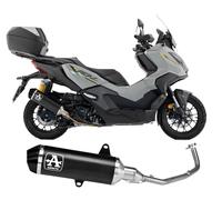 Arrow URBAN Aluminium Dark Komplett/Dark Stahl Auspuff HONDA ADV 350 2025 2026
