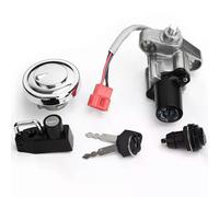 Artudatech Zündschloss-Set für Tankdeckel, Helm, für Yamaha V-Star 650 & 1100 1998-