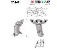 AS Katalysator 25146 für KIA