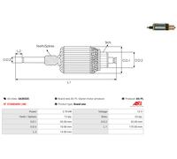 AS-PL SA3032S Anker, Starter