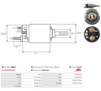 AS-PL SS0083 Magnetschalter, Anlasser