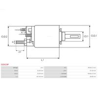 AS-PL SS5019P Magnetschalter, Starter