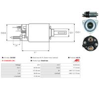 AS-PL Magnetschalter, Starter Universal 24V SS1020