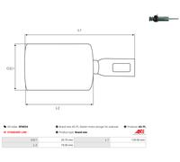 AS-PL Reparatursatz, Starter Universal 20,70mm für TOYOTA SP6024
