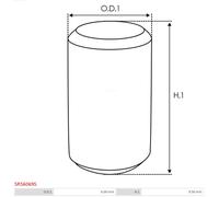 ORIGINAL® As-Pl SRS6069S Reparatursatz, Starter