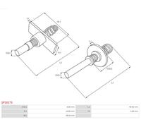 AS-PL SP3027S Reparatursatz, Starter