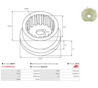AS-PL SG0011 Reparatursatz, Starter