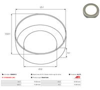 AS-PL SDK0012 Reparatursatz, Starter