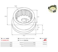 Reparatursatz Starter Brandneu AS-PL SG0026 LINE