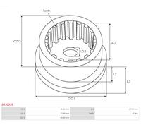 AS-PL Reparatursatz, Starter Universal SG3033S