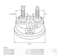 AS-PL Reparatursatz, Starter Universal SP0026