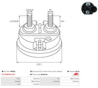 AS-PL Reparatursatz, Starter SP0053 für SEAT SKODA VW