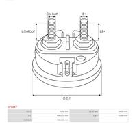 AS-PL Reparatursatz, Starter Universal SP3007