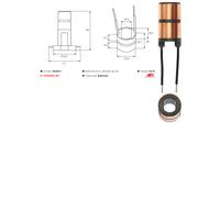 AS-PL Schleifring, Generator ASL9013 für BMW AUDI VW RENAULT CITROËN PEUGEOT