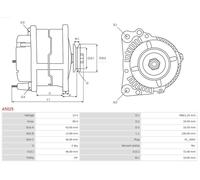AS-PL SS1022 Magnetschalter für Starter Magnetschalter für Starter