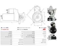 Anlasser für RENAULT KANGOO Rapid MEGANE I SCÉNIC I