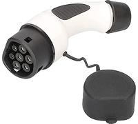 as - Schwabe Ersatzstecker für Hybrid & Elektroauto- Ladekabel FAHRZEUGSEITIG Mode 3, Typ 2 Ladekabel 230V/16A, 1-phasig 3,6 kW, Betriebstemperaturbereich -30°C bis +50°C, IP 44, schwarz/weiß, 65144