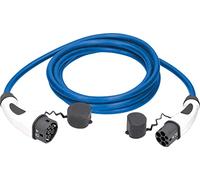 as-Schwabe MODE 3 Ladekabel für Elektroautos Typ 2 auf Typ 2 blau 230 V, 32 A, 7,2 KW, 5,0 m St.