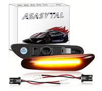 Asasytal Blinker Seitenblinker, Gelb Ultra Heller Seitenblinkleuchten E8 Auto Seitenlichter Set Kompatibel mit BMW Seitenblinker E90 E91 E92 E93 E81 E82 E83 E84 E87 E88 E60 E61 E46 E36, 2 Lampen