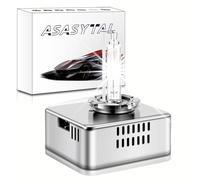 Asasytal D5S Xenon Lampe, 6000K Eisweiß 35W OEM HID Scheinwerfer Kit, Kompatibel mit BMW, Mer-cedes etc., XENARC Original D5S 66540 12410C1 PK32d-7 Ersatzlampen, 1 Stück