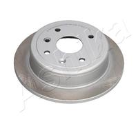 ASHIKA Bremsscheibe hinten rechts links voll 257,5mm für DAEWOO BAOJUN (SGMW) SUZUKI BUICK (SGM) 61-0W-W03C
