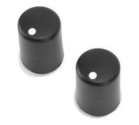 Asixxsix Schalterknopf für Autositzheizung, Feuerbeständigkeit, Einstellbare Temperatur, Drehbar, 2 Stück, Langlebiger Sitzheizungs-Lüftungsschalter aus Kunststoff für LX570 LS460 2008 Bis 2015