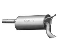 ASMET Endschalldämpfer Schalldämpfer für Mercedes-Benz E-Klasse 01.030